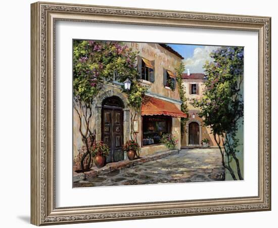 Restaurant Catherine-Vladimir-Framed Art Print