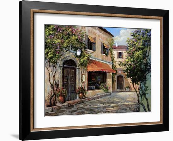 Restaurant Catherine-Vladimir-Framed Art Print