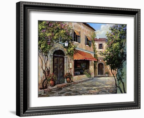 Restaurant Catherine-Vladimir-Framed Art Print