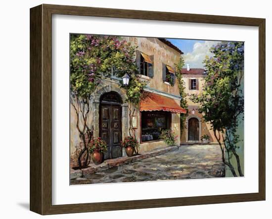 Restaurant Catherine-Vladimir-Framed Art Print