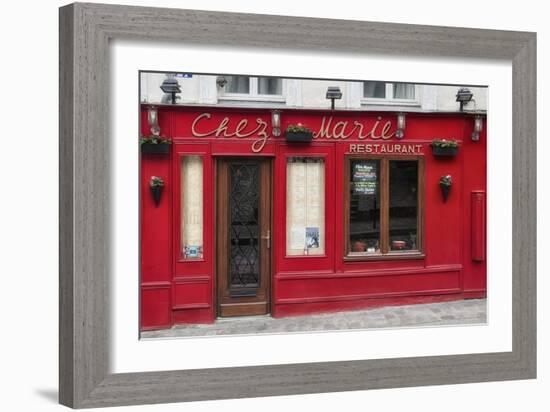 Restaurant Chez Marie-Cora Niele-Framed Giclee Print