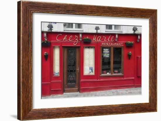 Restaurant Chez Marie-Cora Niele-Framed Giclee Print