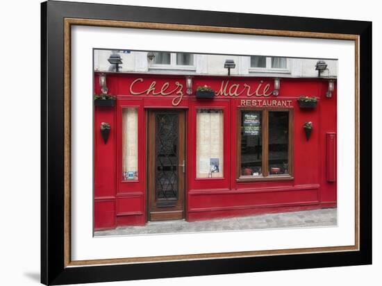 Restaurant Chez Marie-Cora Niele-Framed Giclee Print