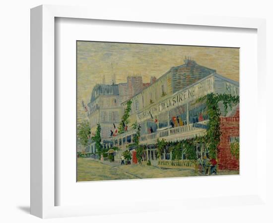 Restaurant de La Sirene at Asnieres, c.1887-Vincent van Gogh-Framed Giclee Print