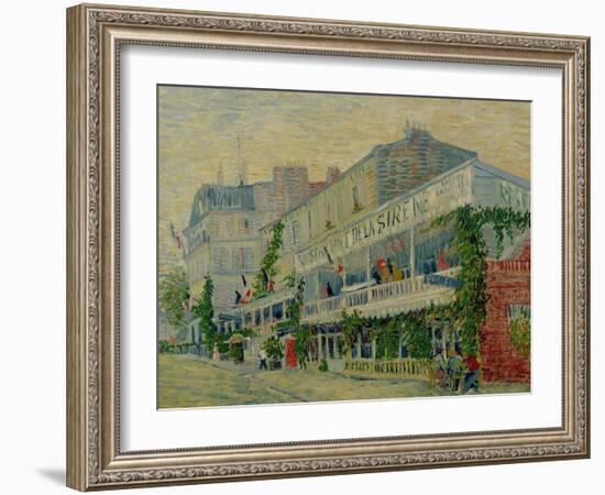 Restaurant de La Sirene at Asnieres, c.1887-Vincent van Gogh-Framed Giclee Print