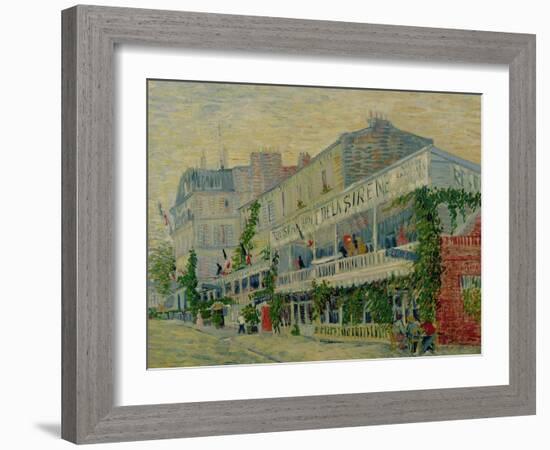 Restaurant de La Sirene at Asnieres, c.1887-Vincent van Gogh-Framed Giclee Print