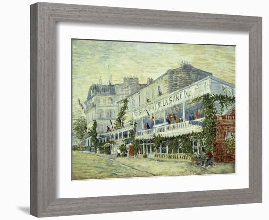 Restaurant de La Sirene at Asnieres, c.1887-Vincent van Gogh-Framed Giclee Print