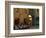 Restaurant in a Small Piazza, San Gimignano, Tuscany, Italy-Janis Miglavs-Framed Photographic Print