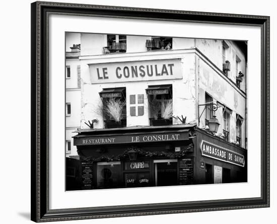 Restaurant Le Consulat - Montmartre - France-Philippe Hugonnard-Framed Photographic Print