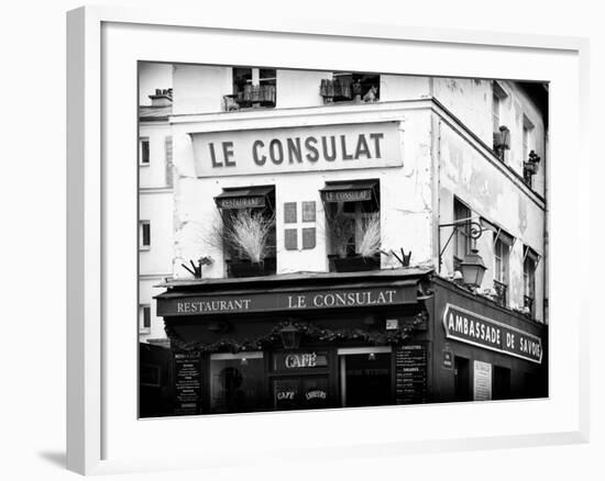 Restaurant Le Consulat - Montmartre - France-Philippe Hugonnard-Framed Photographic Print