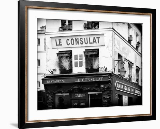 Restaurant Le Consulat - Montmartre - France-Philippe Hugonnard-Framed Photographic Print