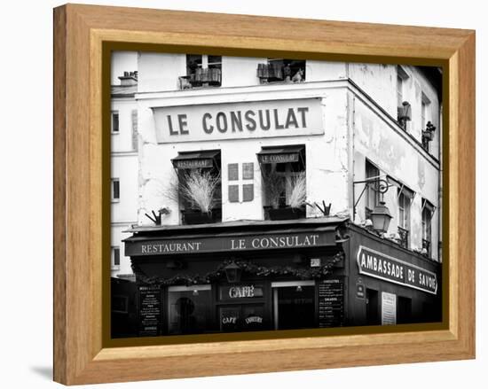 Restaurant Le Consulat - Montmartre - France-Philippe Hugonnard-Framed Premier Image Canvas