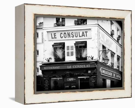 Restaurant Le Consulat - Montmartre - France-Philippe Hugonnard-Framed Premier Image Canvas
