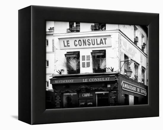 Restaurant Le Consulat - Montmartre - France-Philippe Hugonnard-Framed Premier Image Canvas