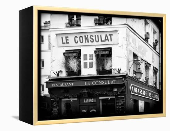 Restaurant Le Consulat - Montmartre - France-Philippe Hugonnard-Framed Premier Image Canvas