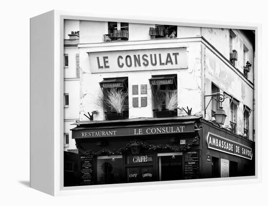 Restaurant Le Consulat - Montmartre - France-Philippe Hugonnard-Framed Premier Image Canvas