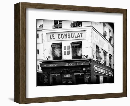 Restaurant Le Consulat - Montmartre - France-Philippe Hugonnard-Framed Photographic Print