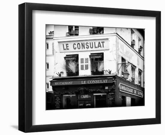 Restaurant Le Consulat - Montmartre - France-Philippe Hugonnard-Framed Photographic Print