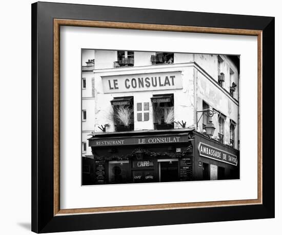 Restaurant Le Consulat - Montmartre - France-Philippe Hugonnard-Framed Photographic Print