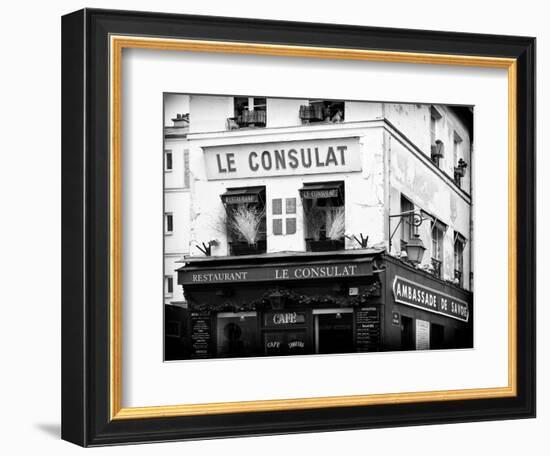 Restaurant Le Consulat - Montmartre - France-Philippe Hugonnard-Framed Photographic Print