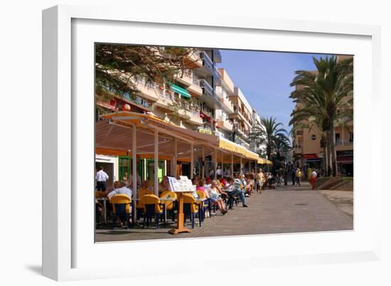 Restaurant, Los Cristianos, Tenerife, Canary Islands, 2007-Peter Thompson-Framed Photographic Print