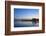 Restaurant 'Mole West' at the Lake Neusiedl at Sundown, Austria-Volker Preusser-Framed Photographic Print