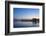 Restaurant 'Mole West' at the Lake Neusiedl at Sundown, Austria-Volker Preusser-Framed Photographic Print