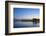 Restaurant 'Mole West' at the Lake Neusiedl at Sundown, Austria-Volker Preusser-Framed Photographic Print