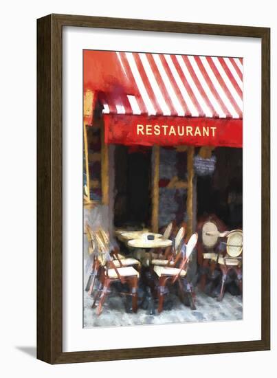 Restaurant Montmartre-Philippe Hugonnard-Framed Giclee Print