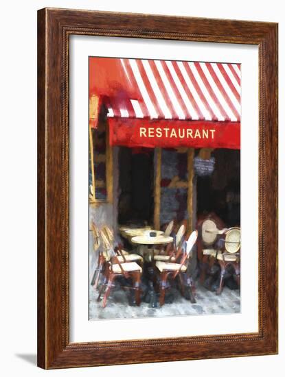 Restaurant Montmartre-Philippe Hugonnard-Framed Giclee Print