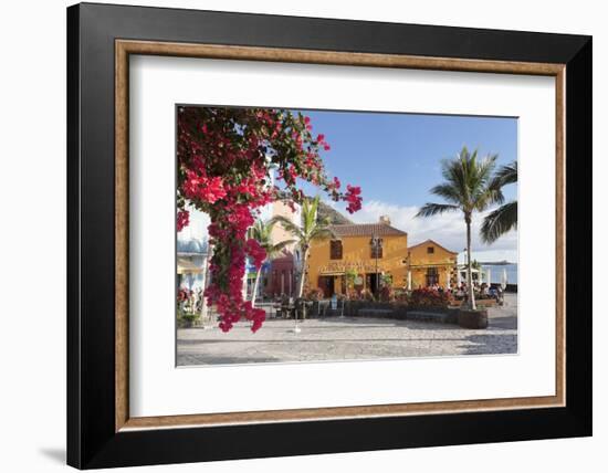 Restaurant Taberna Del Puerto, Puerto De Tazacorte, La Palma, Canary Islands, Spain, Europe-Markus Lange-Framed Photographic Print