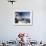 Restaurant Terrace on the Mediterranean Sea, Tunisia-Michele Molinari-Framed Photographic Print displayed on a wall