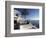 Restaurant Terrace on the Mediterranean Sea, Tunisia-Michele Molinari-Framed Photographic Print