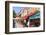 Restaurants in Cours Saleya-Amanda Hall-Framed Photographic Print