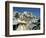 Restaurants in the Old Port with the Citadel in the Background, Calvi, Corsica-Peter Thompson-Framed Photographic Print