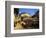 Restaurants Near the Ancient Pantheon in the Evening, Rome, Lazio, Italy-Gavin Hellier-Framed Photographic Print