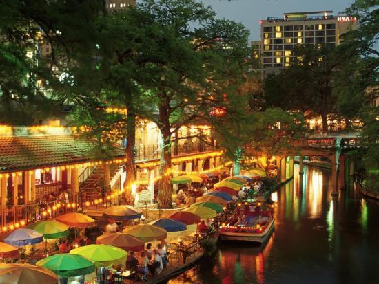 Restaurants On The Riverwalk San Antonio Tx Photographic Print By Restaurants On The Riverwalk San Antonio Tx Photographic Print By Walter Bibikow Art