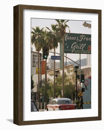 Restaurants-Damian Dovarganes-Framed Photographic Print