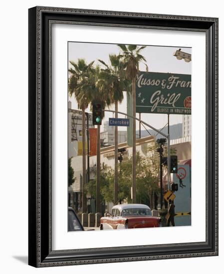 Restaurants-Damian Dovarganes-Framed Photographic Print