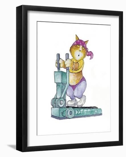 Restful Charm-Bill Bell-Framed Giclee Print