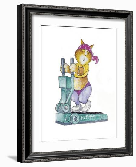 Restful Charm-Bill Bell-Framed Giclee Print