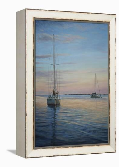 Restful Sails-Bruce Dumas-Framed Premier Image Canvas