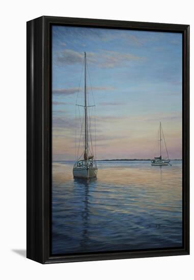 Restful Sails-Bruce Dumas-Framed Premier Image Canvas