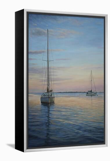 Restful Sails-Bruce Dumas-Framed Premier Image Canvas