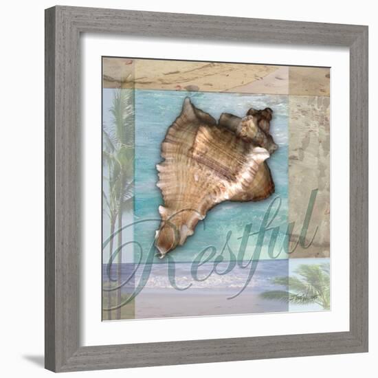 Restful Shell-Todd Williams-Framed Art Print