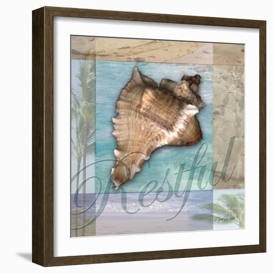 Restful Shell-Todd Williams-Framed Art Print