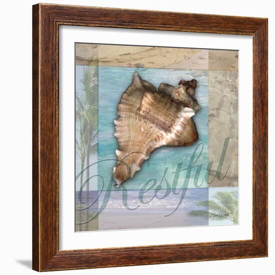 Restful Shell-Todd Williams-Framed Art Print