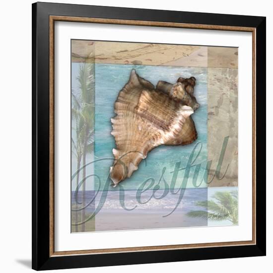 Restful Shell-Todd Williams-Framed Art Print