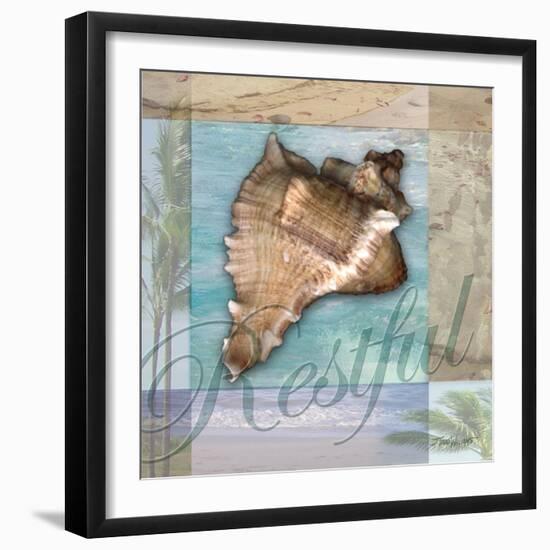 Restful Shell-Todd Williams-Framed Art Print