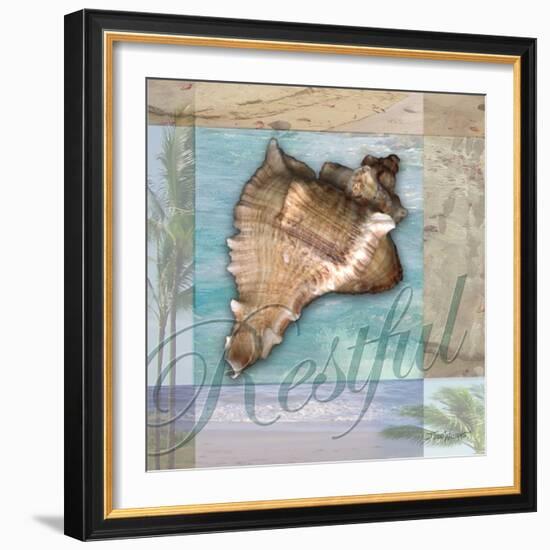 Restful Shell-Todd Williams-Framed Art Print